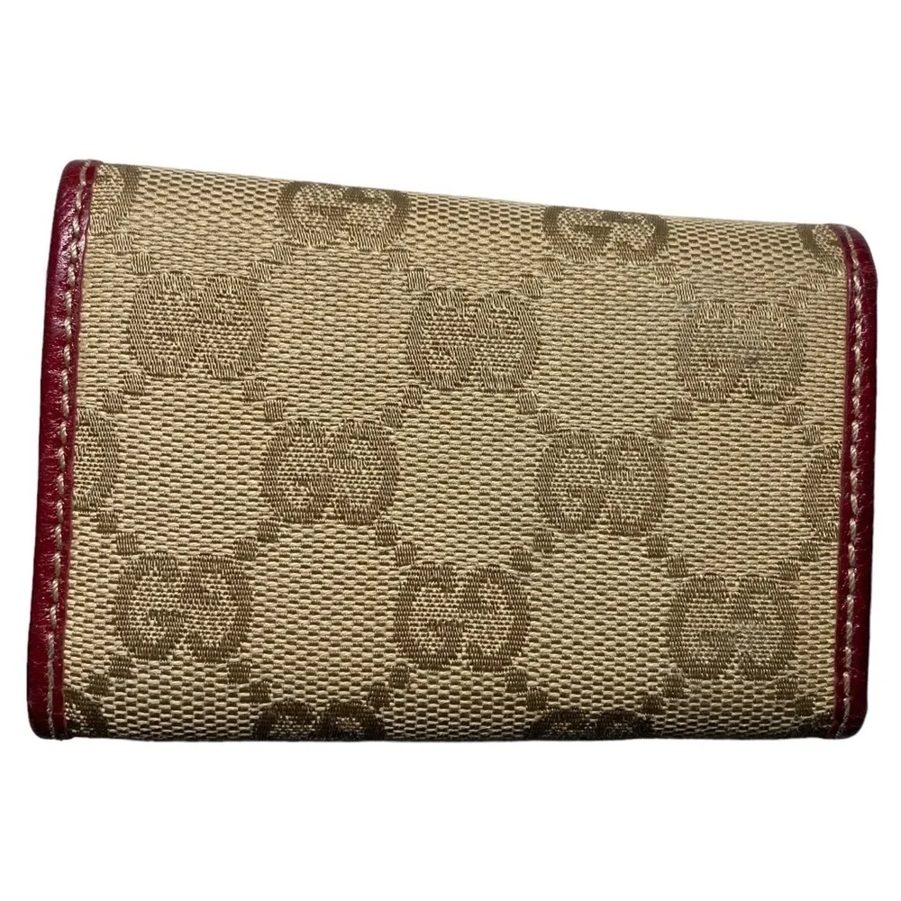 Gucci Monogram Key Holder Wallet
